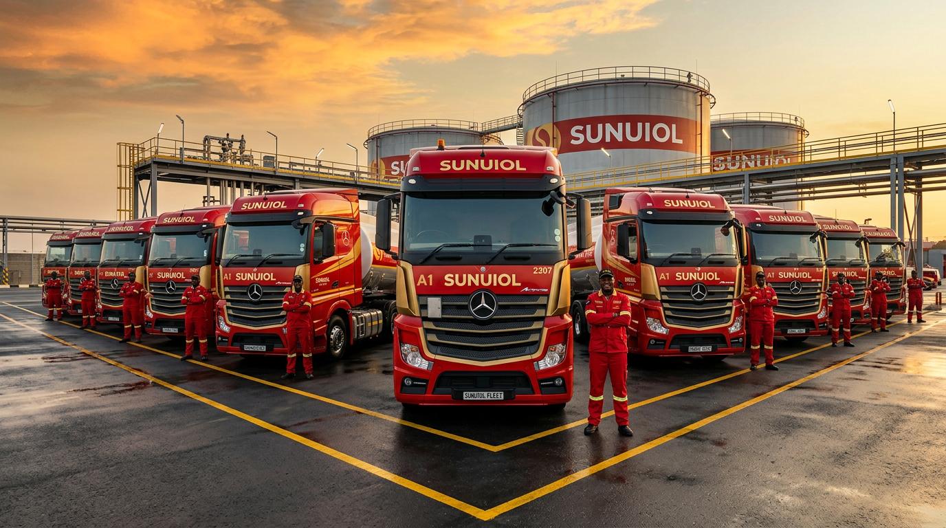 Flotte de camions SUNUIOL